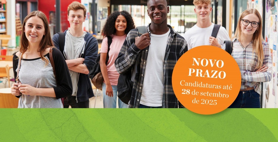 NOVO PRAZO: Candidaturas até 28 de setembro